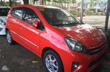2016 Toyota Wigo 10G Red AT Promo for sale