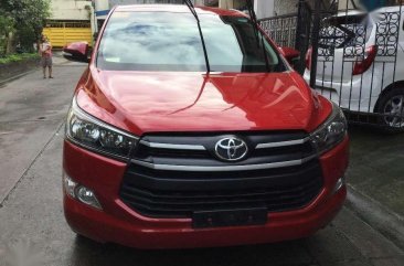 2016 Toyota Innova 2.8 E Diesel Automatic Red for sale