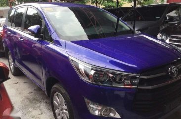 2016 Toyota Innova 2.8 E Diesel Manual Blue for sale