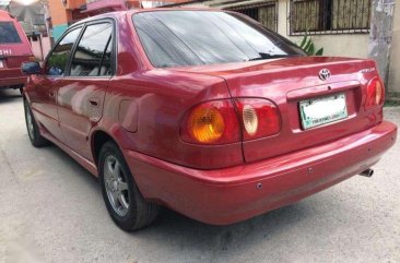 Toyota Corolla Gli Baby Altis 2000 AT Red For Sale 