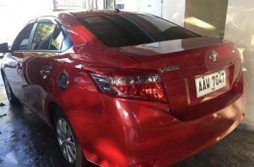 2014 Toyota Vios 1.3 E Manual Trans Red for sale