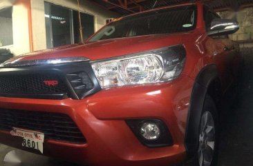 2016 Toyota Hilux 2.8 G 4x4 Automatic Trans Orange for sale