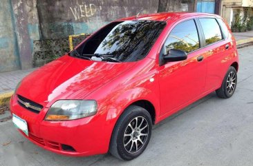 2007 Chevrolet Aveo 1.2 MT Red HB For Sale 