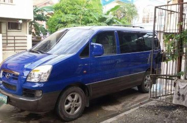 2007 Hyundai Starex GRX RV MT Blue For Sale 