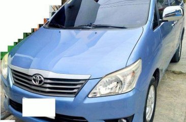 Toyota Innova E 2014 diesel manual rush sale