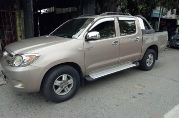 Toyota Hilux 2007 Gasoline Manual Beige for sale 