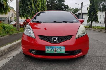 Honda Jazz 2009 Gasoline Automatic Red for sale 