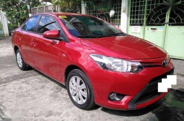 2017 Toyota Vios Red Sedan Manual for sale