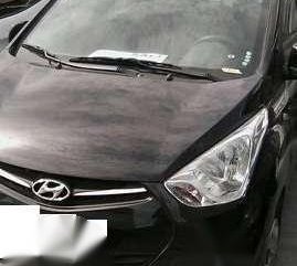 MT Hyundai Eon GLX 2016 Black for sale
