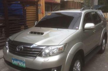 For sale Toyota Fortuner V 2014 at diesel