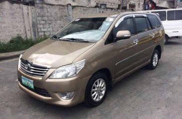2012 Toyota Innova G matic gas for sale