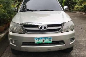 Toyota Fortuner 2006 Automatic Silver For Sale 