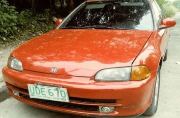 1995 Honda Civic Esi AT Red Sedan For Sale 