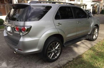 2015 Toyota Fortuner 3.0V 4x4 AT Silver For Sale 