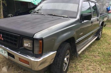 Mitsubishi L200 1994 Manual Gray Pickup For Sale 