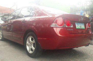 2007 Honda Civic 1.8V Manual Red For Sale 