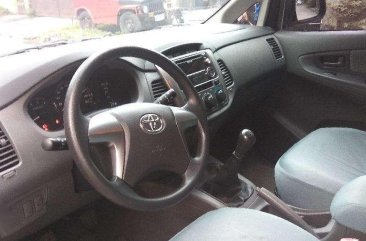 Toyota Innova 2015 2.5 E Diesel MT Silver For Sale 