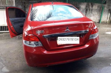 Mitsubishi Mirage G4 2016 MT Red For Sale 