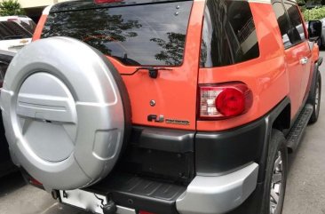 Toyota FJ CRUISER 4.0L AT 2014 Orange For Sale 