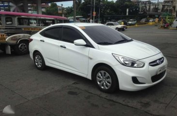 Hyundai Accent Manual White Sedan For Sale 