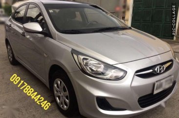 2014 Hyundai Accent Automatic Silver For Sale 