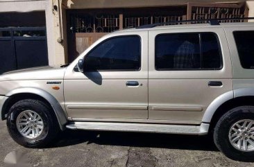 2005 Ford Everest Manual Beige For Sale 