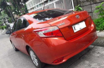 Toyota Vios 1.3E 2015 Automatic Red For Sale 