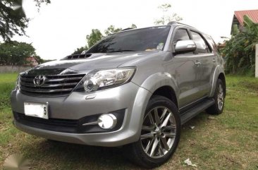 2015 Toyota Fortuner 3.0V 4x4 AT Silver For Sale 