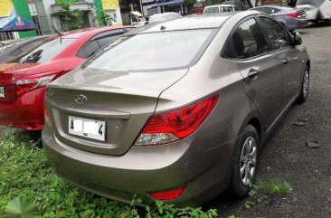 Hyundai Accent GL Bronze 2014 MT Sedan For Sale 