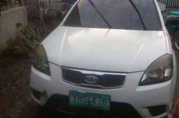 Kia Rio 2010 Manual White Sedan For Sale 