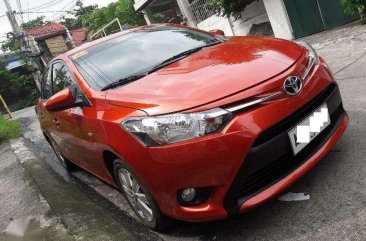 Toyota Vios 1.3E 2015 Automatic Red For Sale 