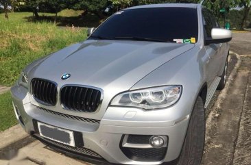 BMW X6 3.0 Diesel AT Silver Sedan For Sale 