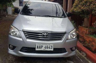 2014 Toyota Innova 2.5J MT Silver For Sale 