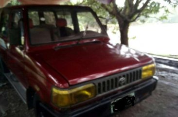 Toyota Tamaraw FX GL MT Red For Sale 