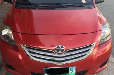 Toyota Vios 2012 1.3J MT Red Sedan For Sale 