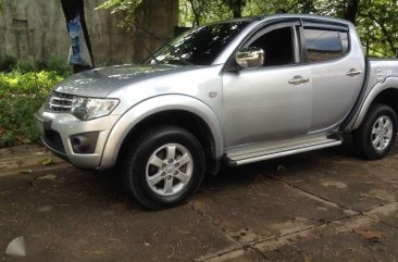 Mitsubishi Strada GLX V 4x4 2013 Silver For Sale 