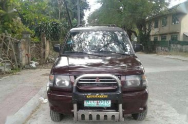 Mitsubishi Adventure GLX 2000 MT Red For Sale 