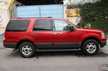 2004 FORD EXPEDITION XLT AT Red For Sale 