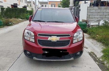 Chevrolet Orlando 2014 AT Red SUV For Sale 