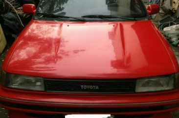 1991 Toyota Corolla 1.6GL MT Red For Sale 