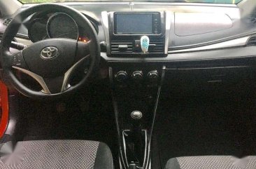 Toyota Vios E 2015 Manual Red Sedan For Sale 