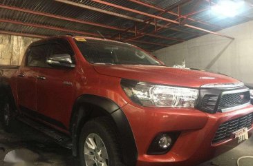 2016 Toyota Hilux 2.8 G 4x4 Automatic Orange with Body Cladding for sale