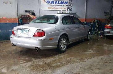 2003 Jaguar S Type 3.0 V6 AT Silver For Sale 