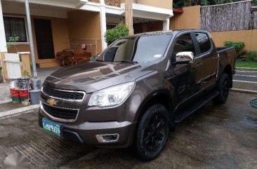 2013 Chevrolet Colorado 4x4 AT Brown Pickup For Sale 