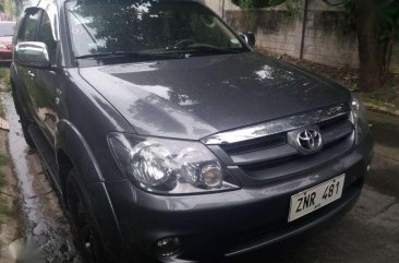 2008 Toyota Fortuner G AT Gray SUV For Sale 