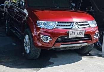 2014 Mitsubishi Montero Sport Gls V AT Red For Sale 