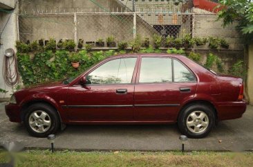 Fresh Honda City 1997 AT Red Sedan For Sale 