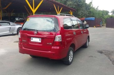 2016 Toyota Innova E MT Diesel Red For Sale 