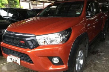 2016 Toyota Hilux 2.8 G 4x4 TRD Automatic Orange for sale