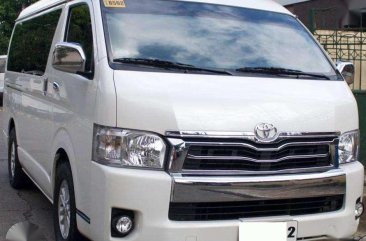 2016 Toyota HiAce Super Grandia AT White For Sale 